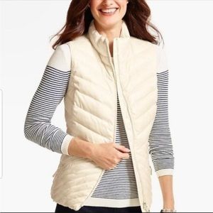 Talbots Down Filled Puffer Vest